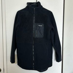 Women’s Columbia Lodge Sherpa Full Zip Fleece Jacket size XS
